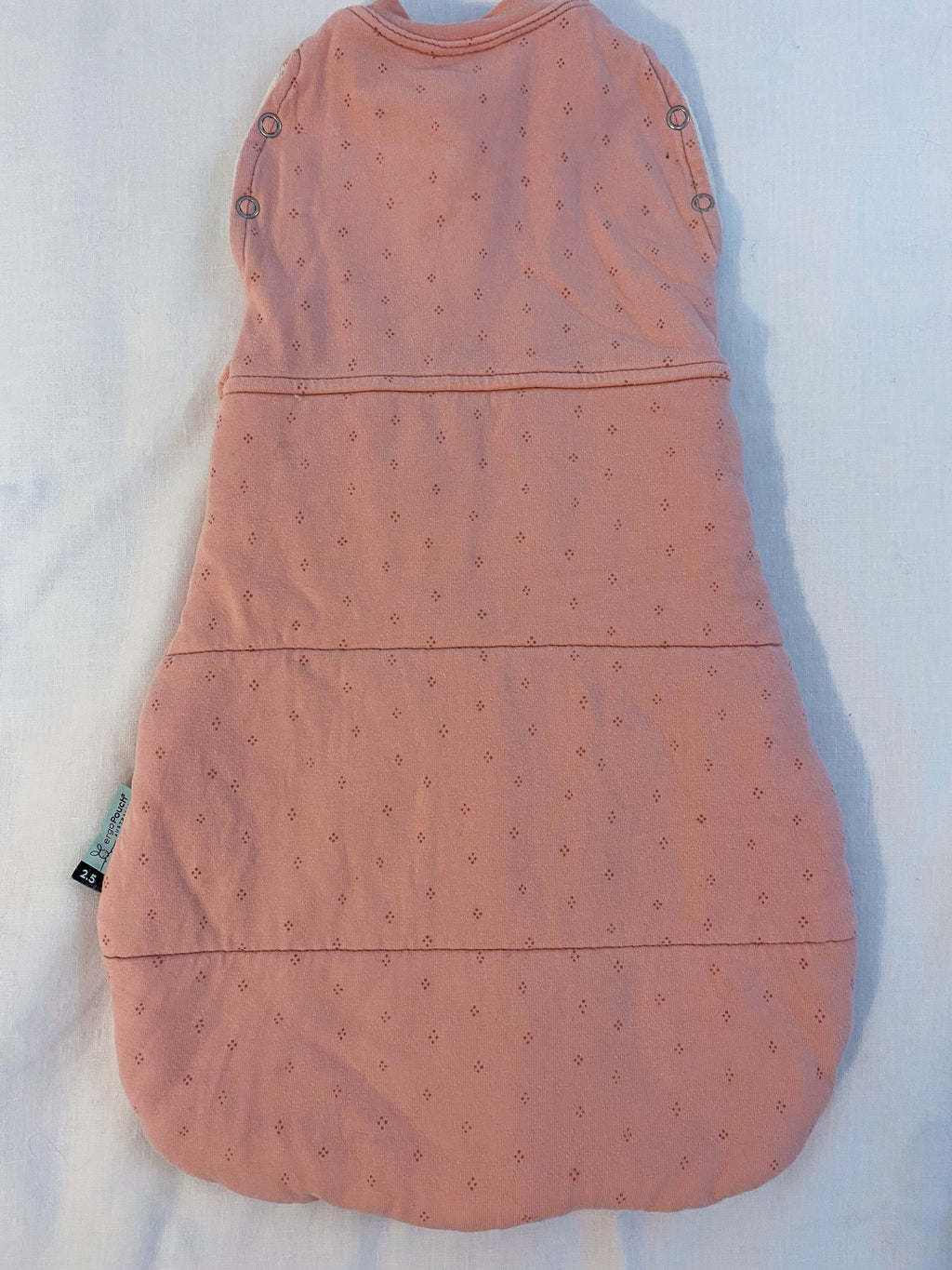 ergoPouch Cocoon Swaddle Bag — Dusty Rose, 2.5 TOG, Size 0000 (Pre-loved)