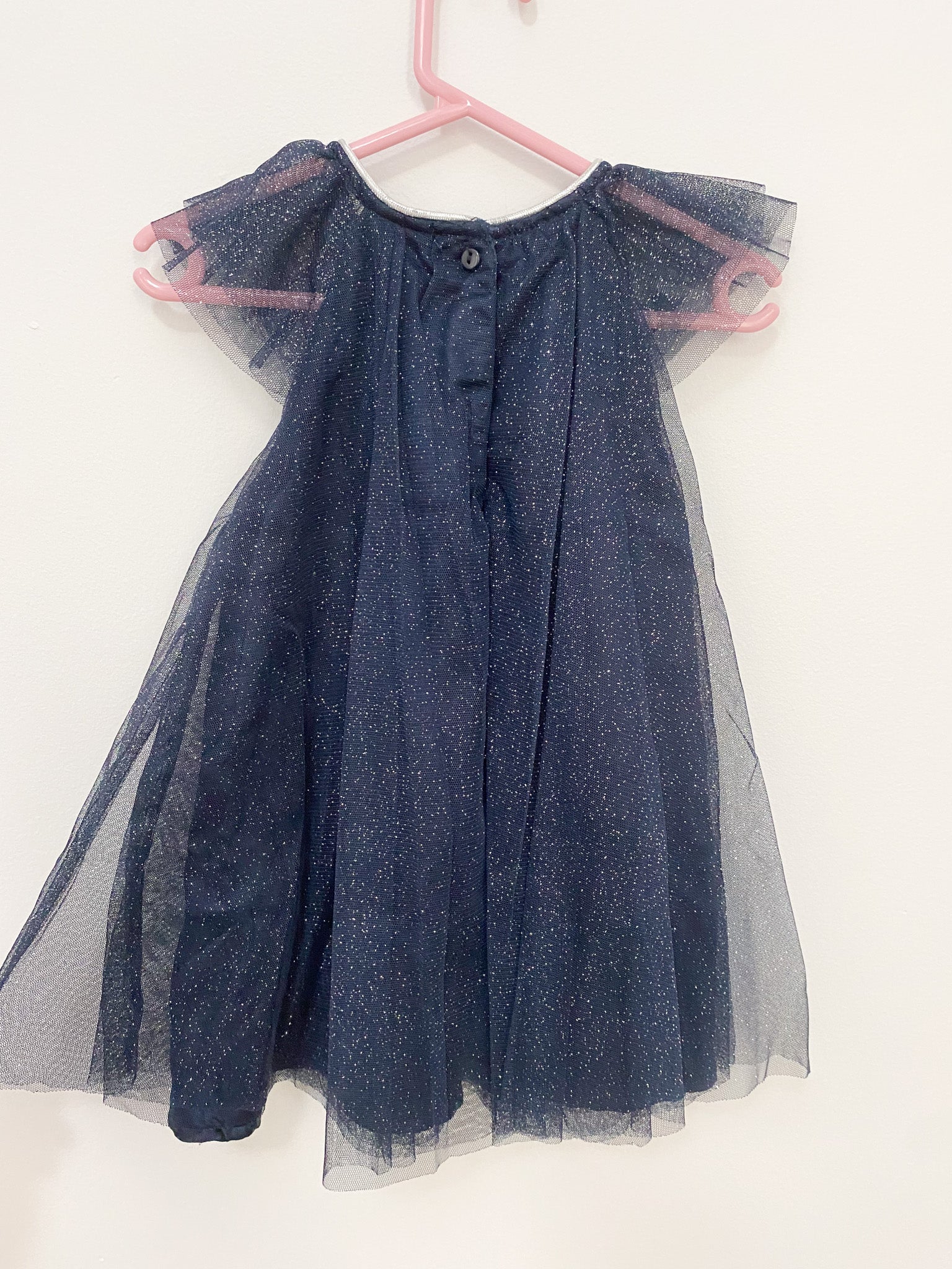 H&M Party Dress in Navy (Size 1)