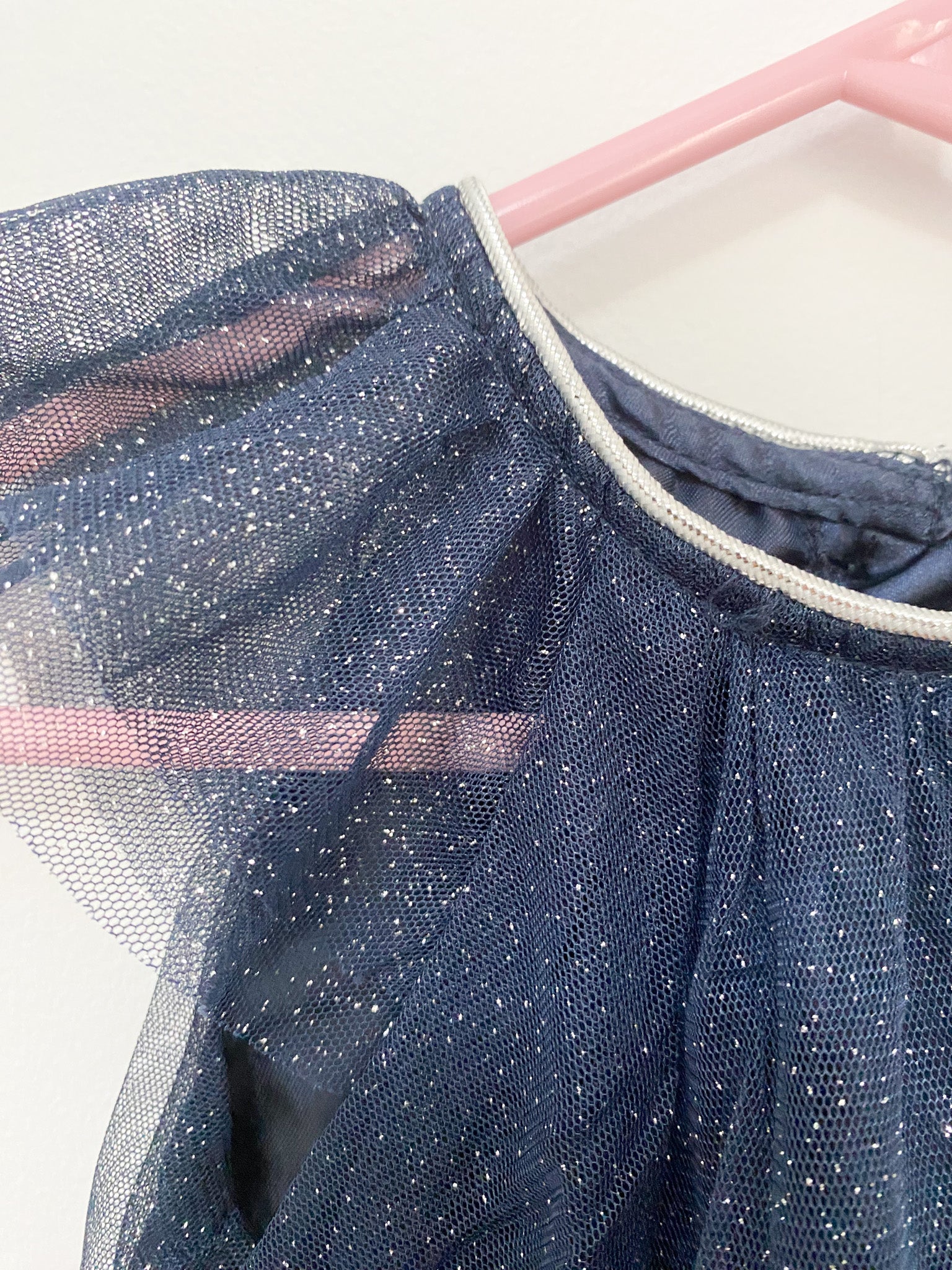 H&M Party Dress in Navy (Size 1)