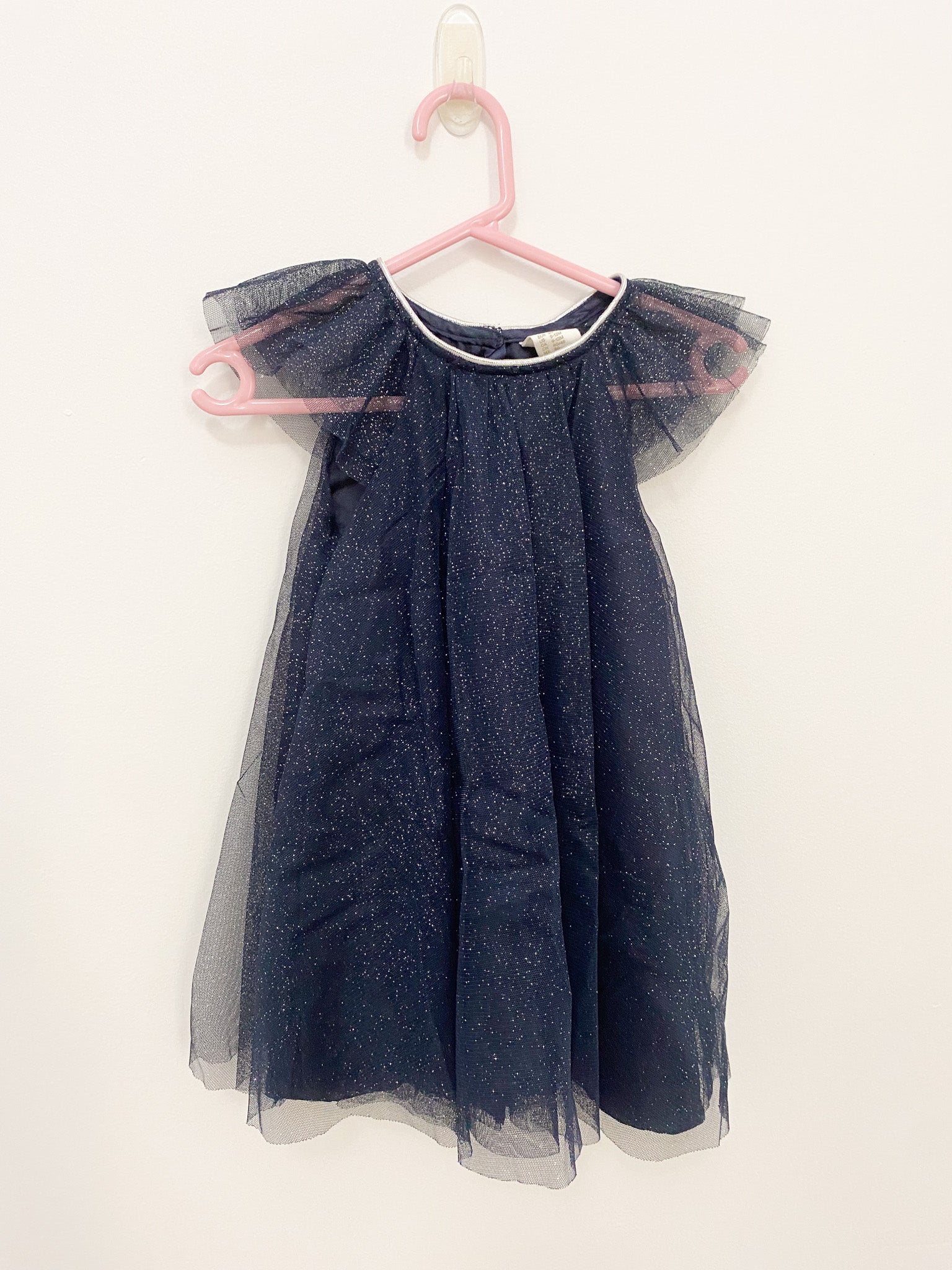 H&M Party Dress in Navy (Size 1)