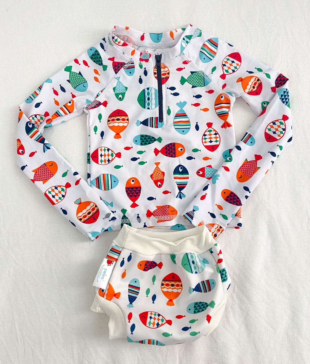 Little Fish Swim Set – 0–6 Months